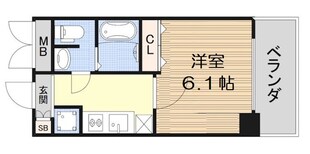 プレサンス松屋町グレースの物件間取画像